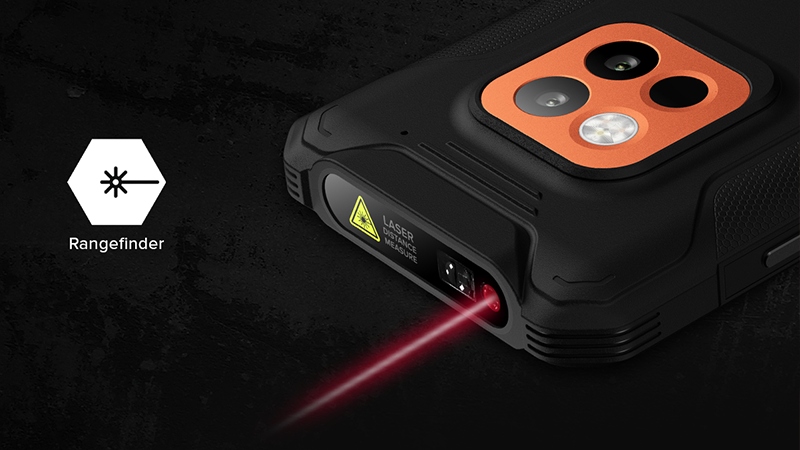 smartfon z dalmierzem laserowym