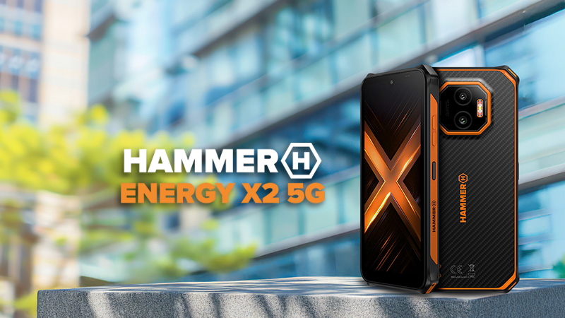 HAMMER ENERGY X2 5G — superwytrzymały smartfon