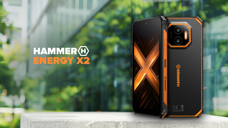 HAMMER ENERGY X2 4G — superwytrzymały smartfon
