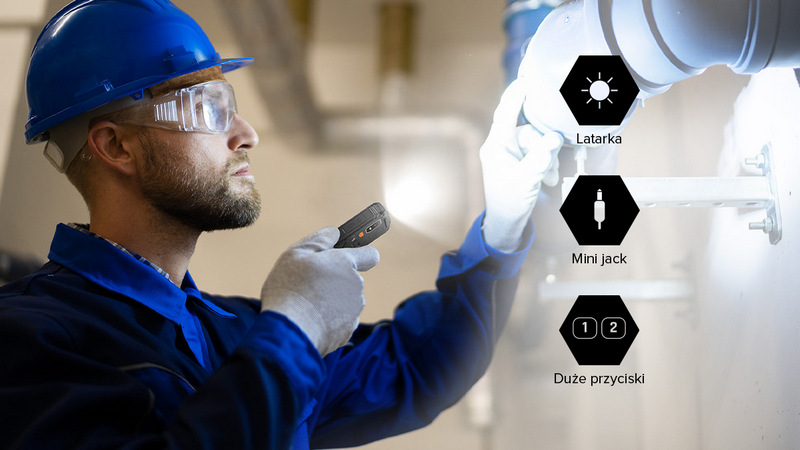 HAMMER HORIZON LTE - telefon z dużymi przyciskami