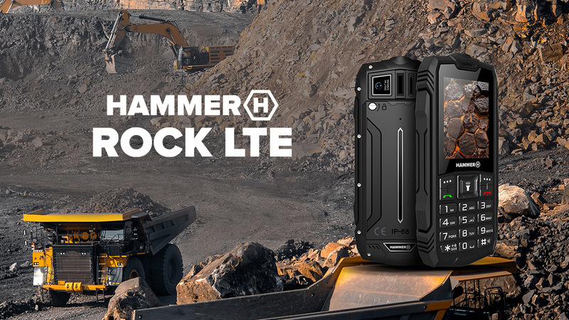 HAMMER Rock LTE - telefon z LTE