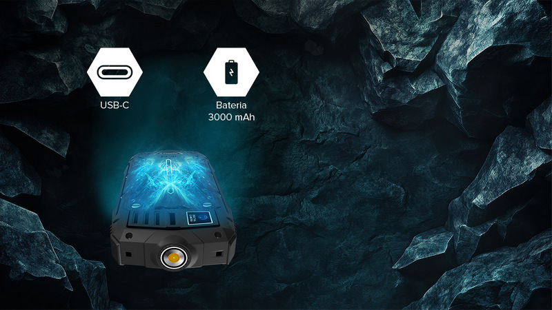 HAMMER Rock LTE - pojemna bateria 3000 mAh