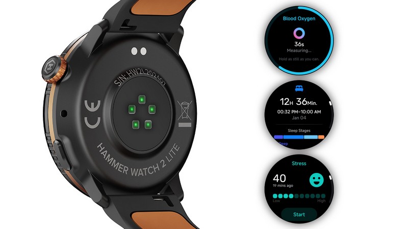 HAMMER Watch 2 Lite - monitorowanie zdrowia