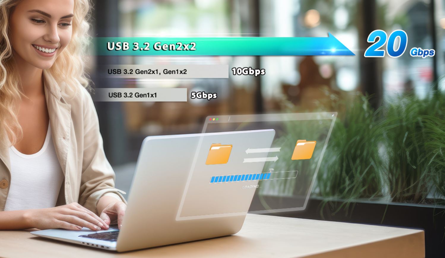 USB 3.2 Gen 2x2