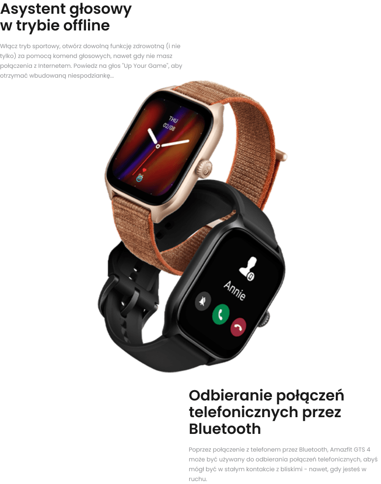 Amazfit GTS 4 Sport Feature