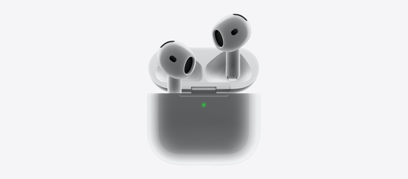 Etui z nowymi słuchawkami Apple AirPods 4
