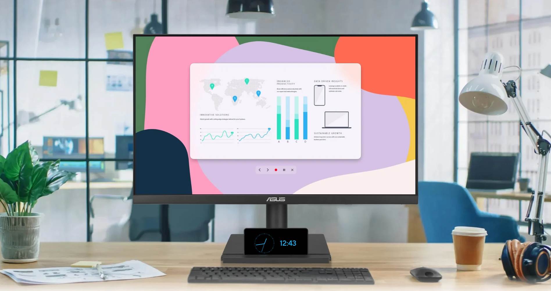 Monitor biurowy