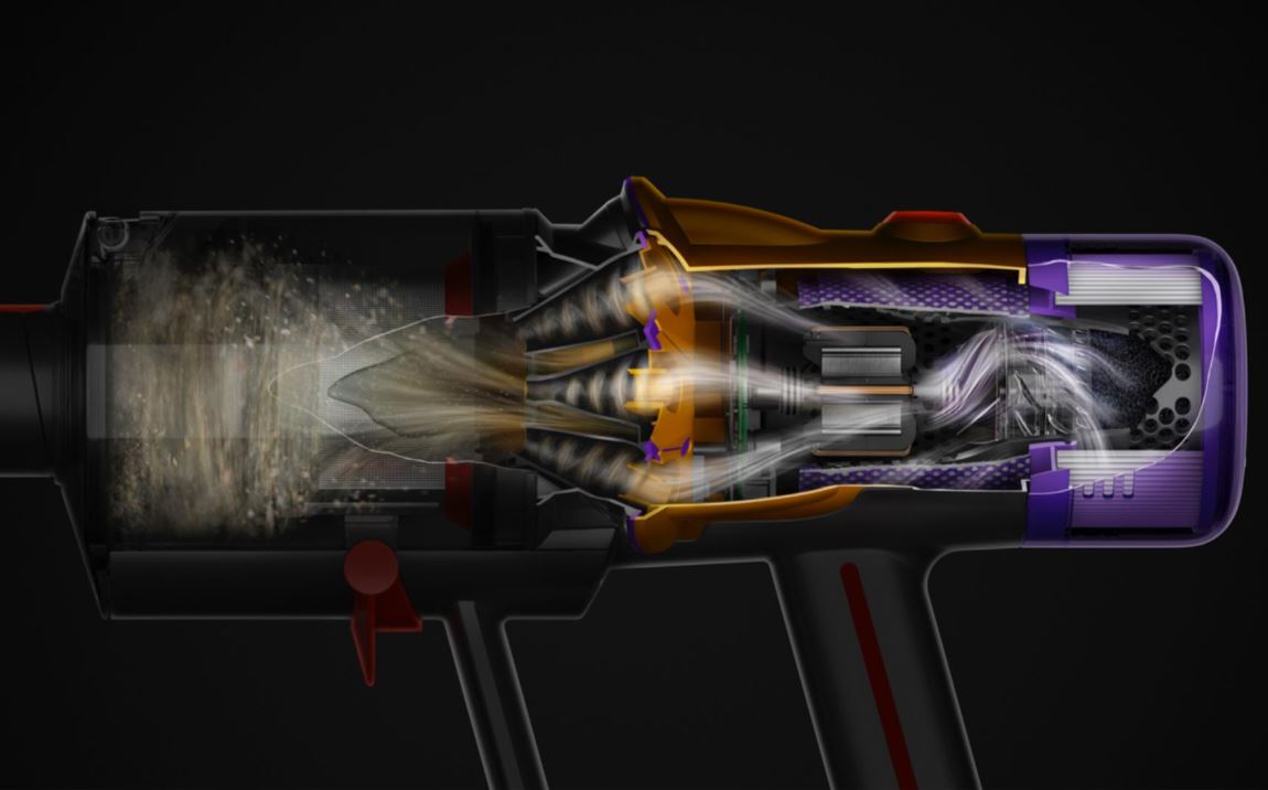 Dyson X12 filtracja