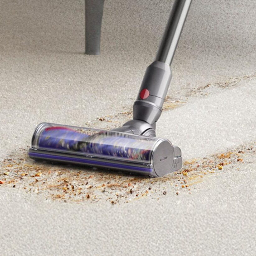 Lekki odkurzacz bezprzewodowy Dyson V12s o mocy ssania 140 AW