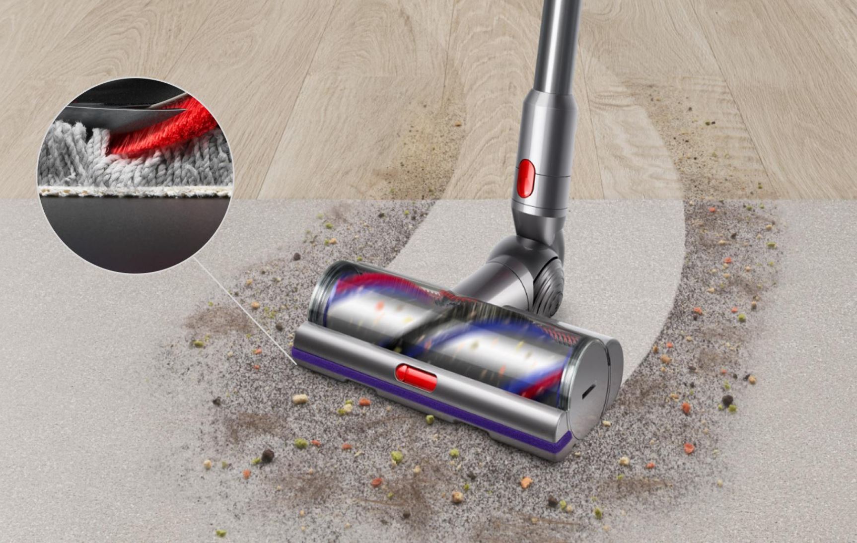 Dyson V15 Czujnik piezoelektryczny