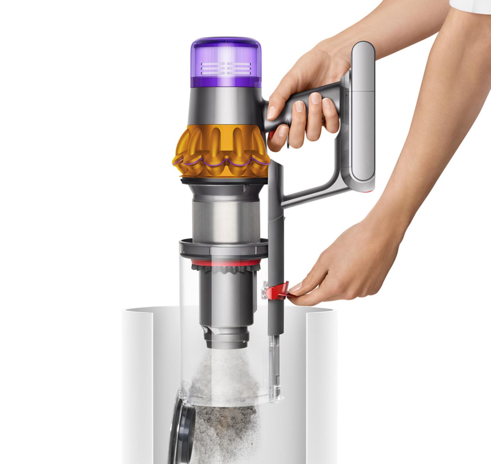 Dyson V15s Detect Submarine filtracja powietrza