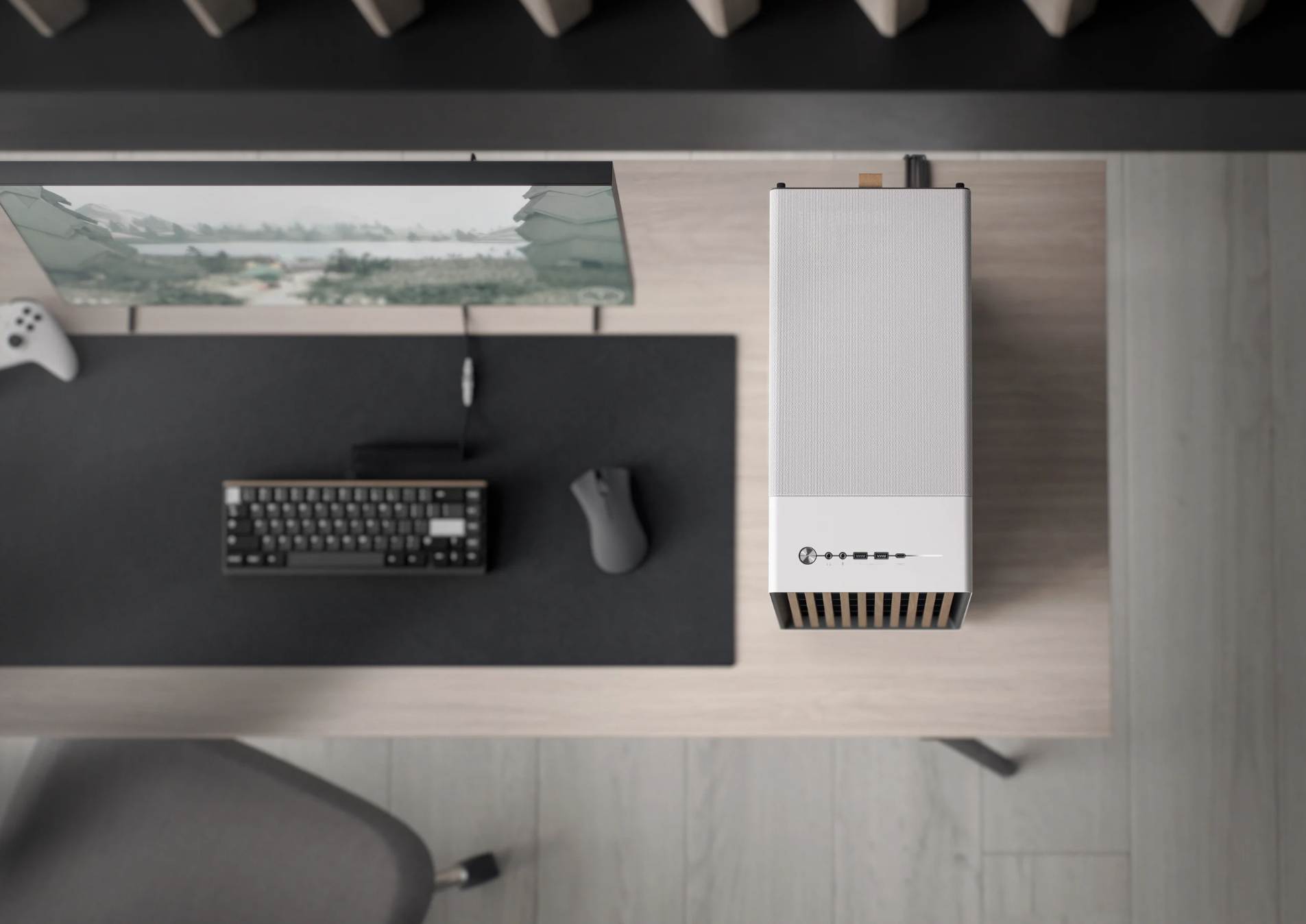Panel z USB