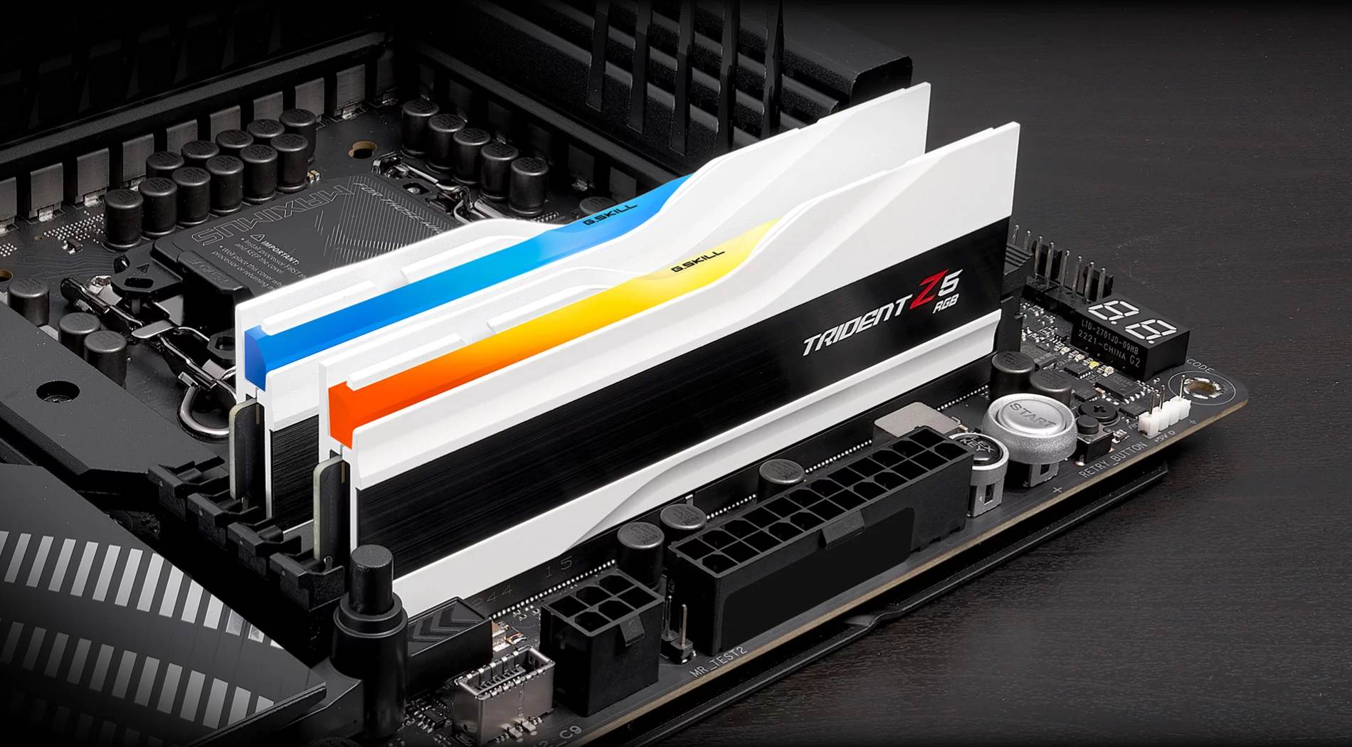 Szybka pamięć RAM RGB DDR5