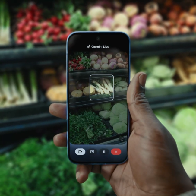 Gemini Live w Pixel 10 – odpowiedzi na podstawie obrazu z aparatu