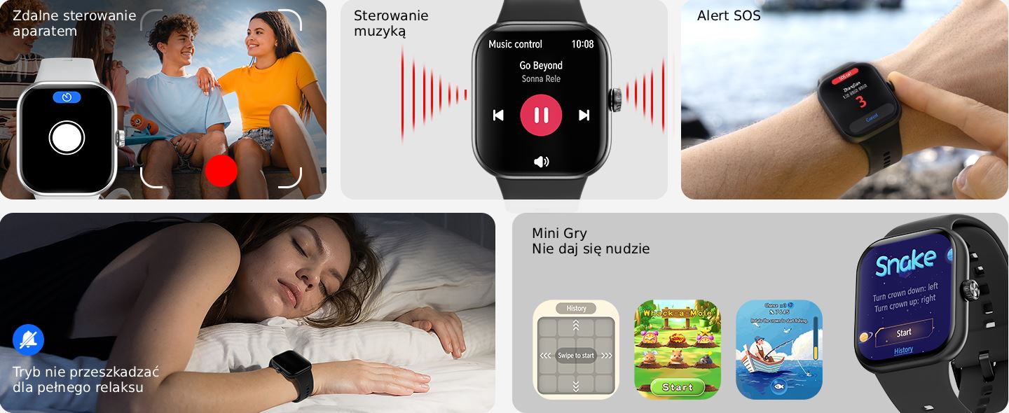 HONOR CHOICE InfoWear Watch 2 Pro funkcje