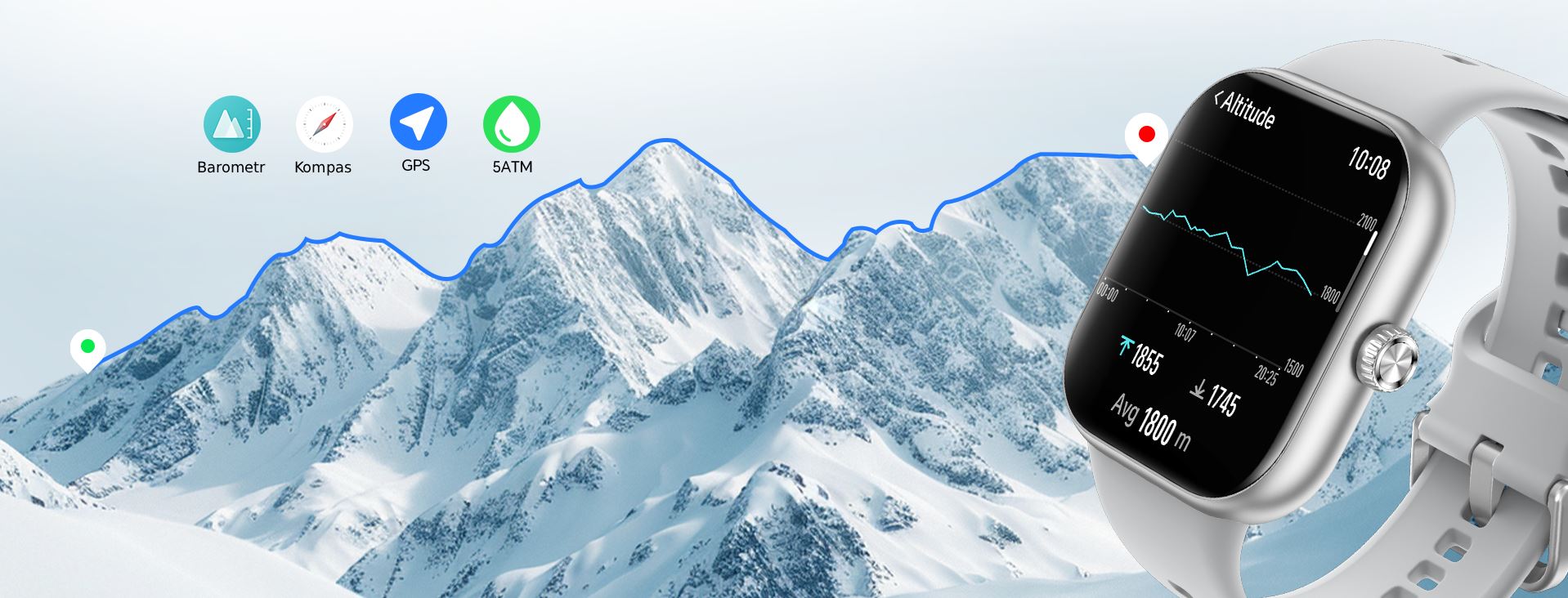 HONOR CHOICE InfoWear Watch 2 Pro GNSS