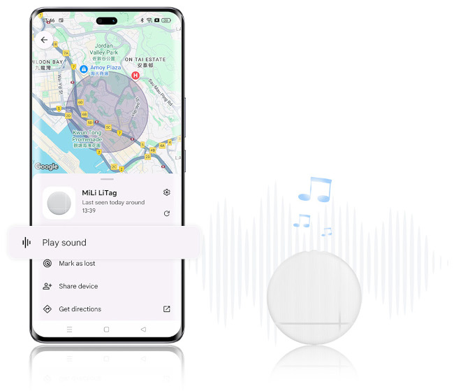 HONOR CHOICE MiLi LiTag - alarm dźwiękowy