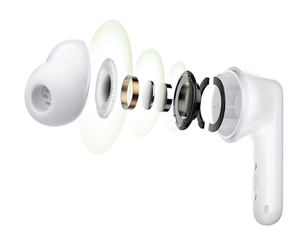 HONOR Earbuds A Pro - przetwornik 12.4mm