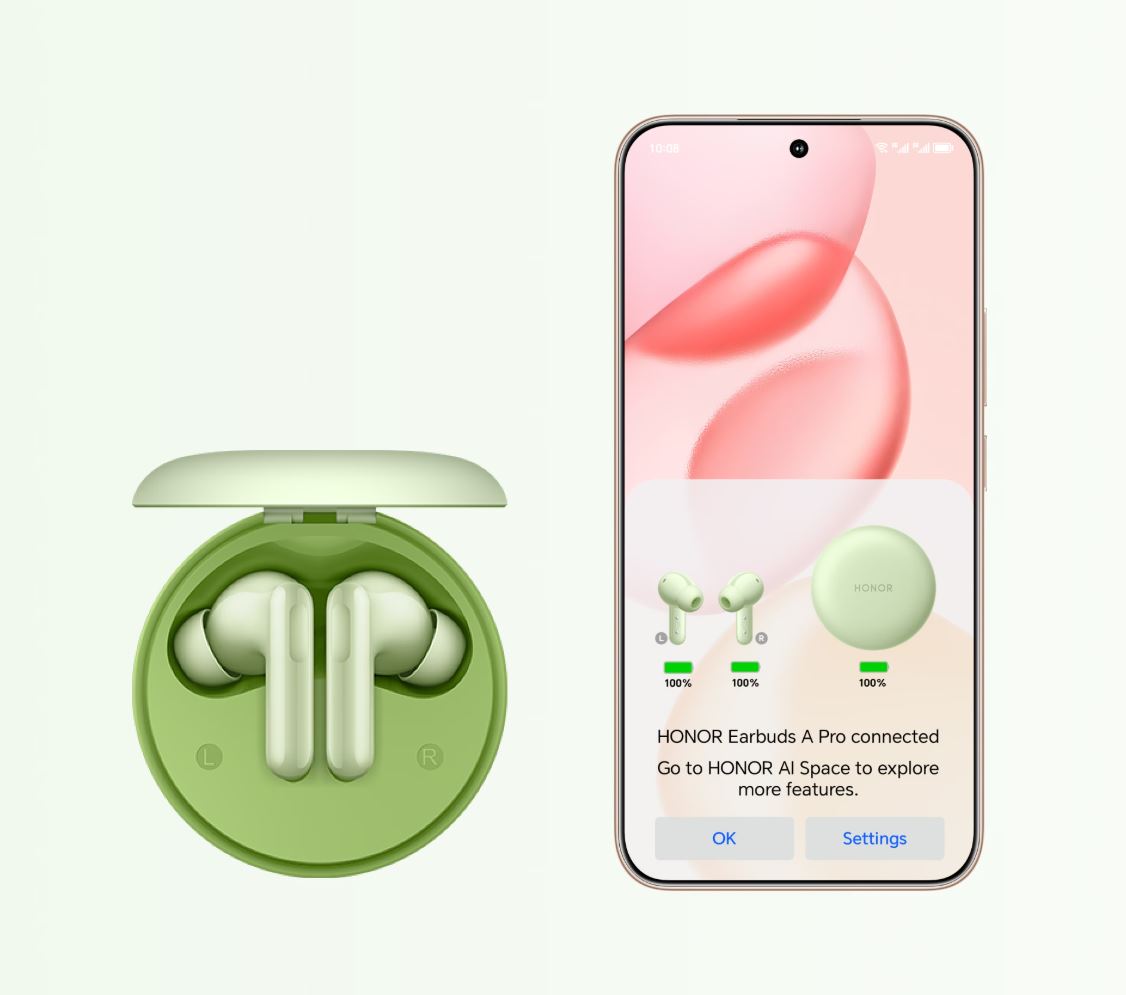 HONOR Earbuds A Pro - synchronizacja w chmurze