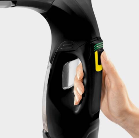 Komfortowy uchwyt myjki