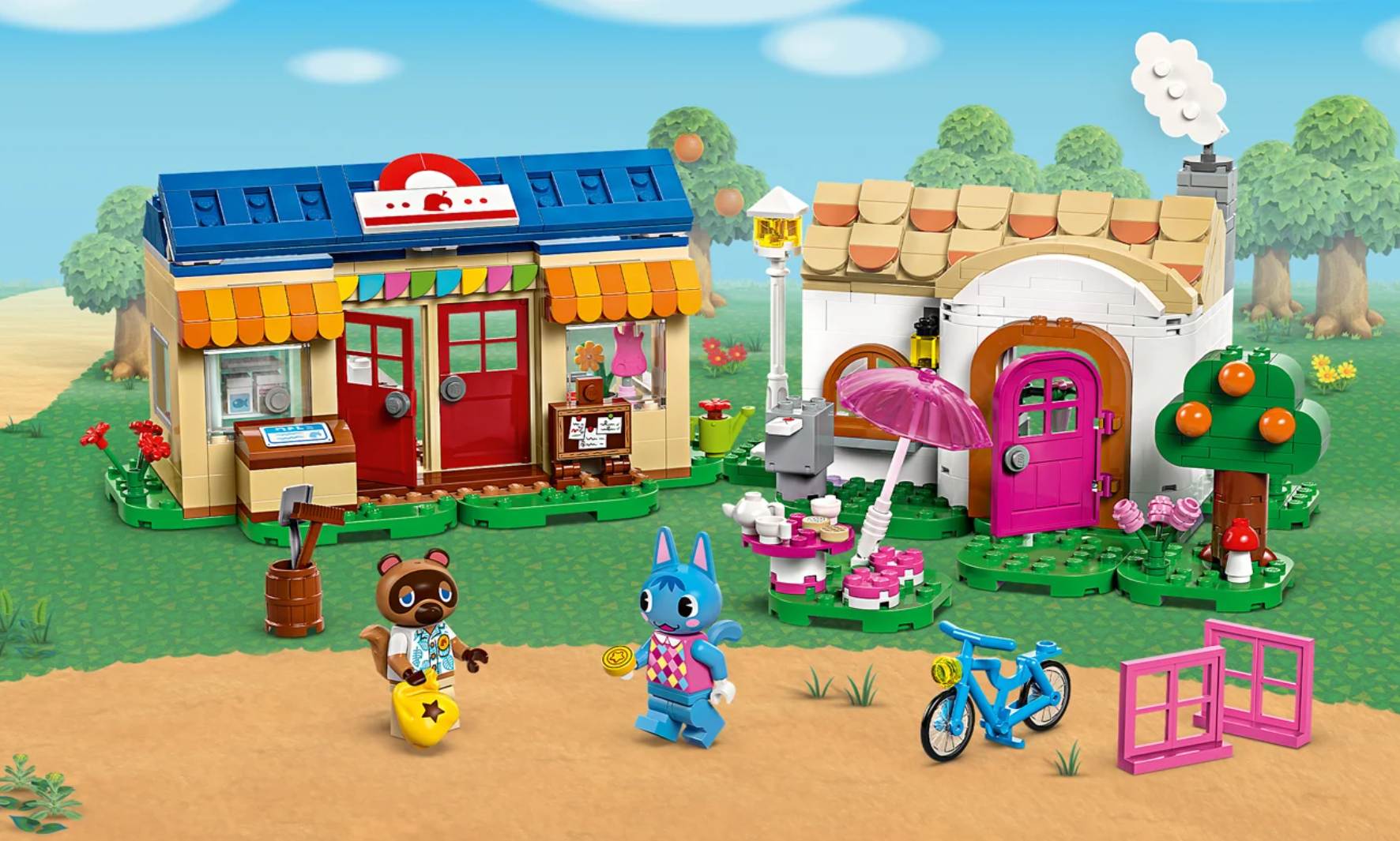 Nook's Cranny i domek Rosie LEGO