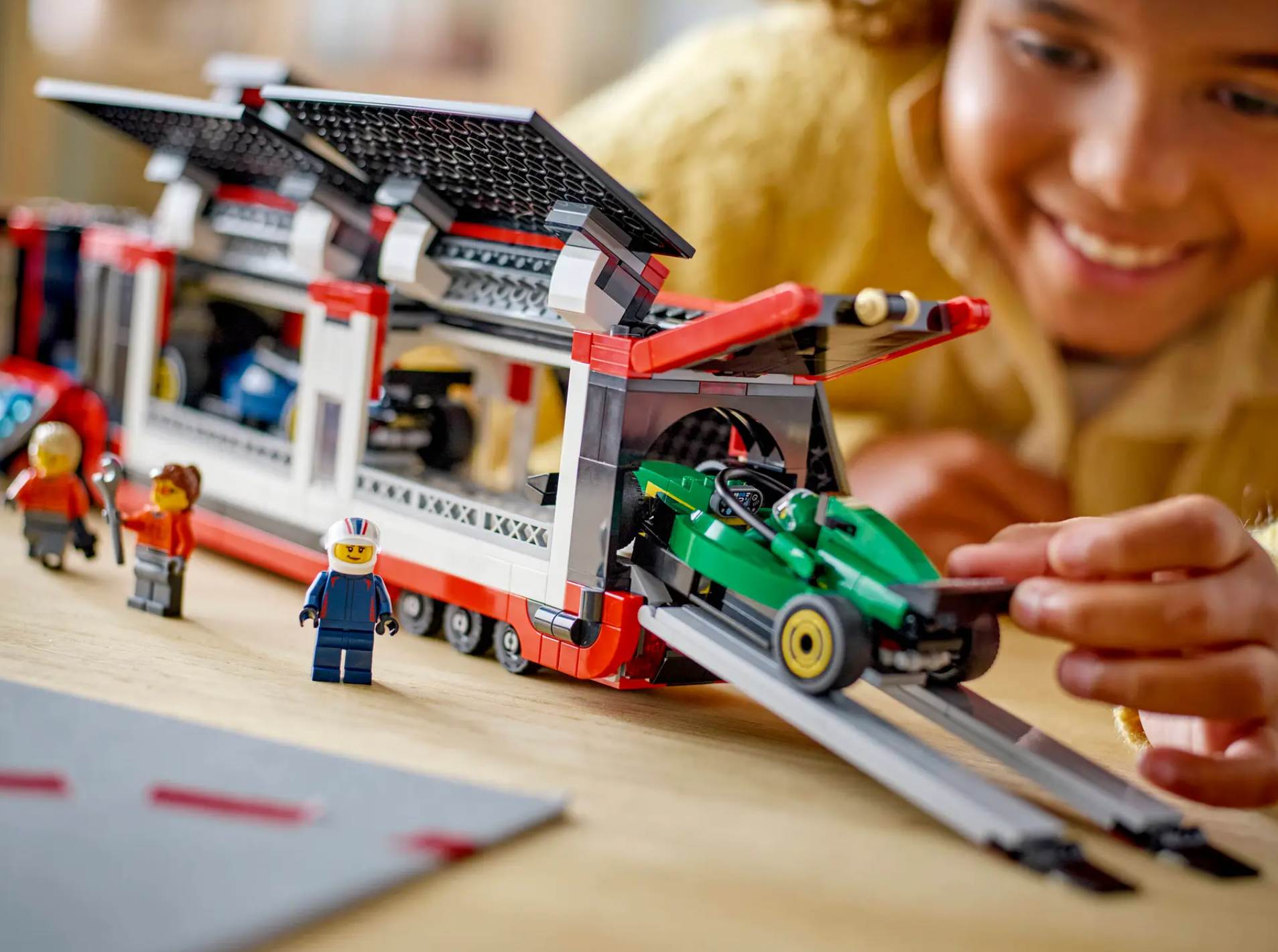Samochody wyścigowe LEGO