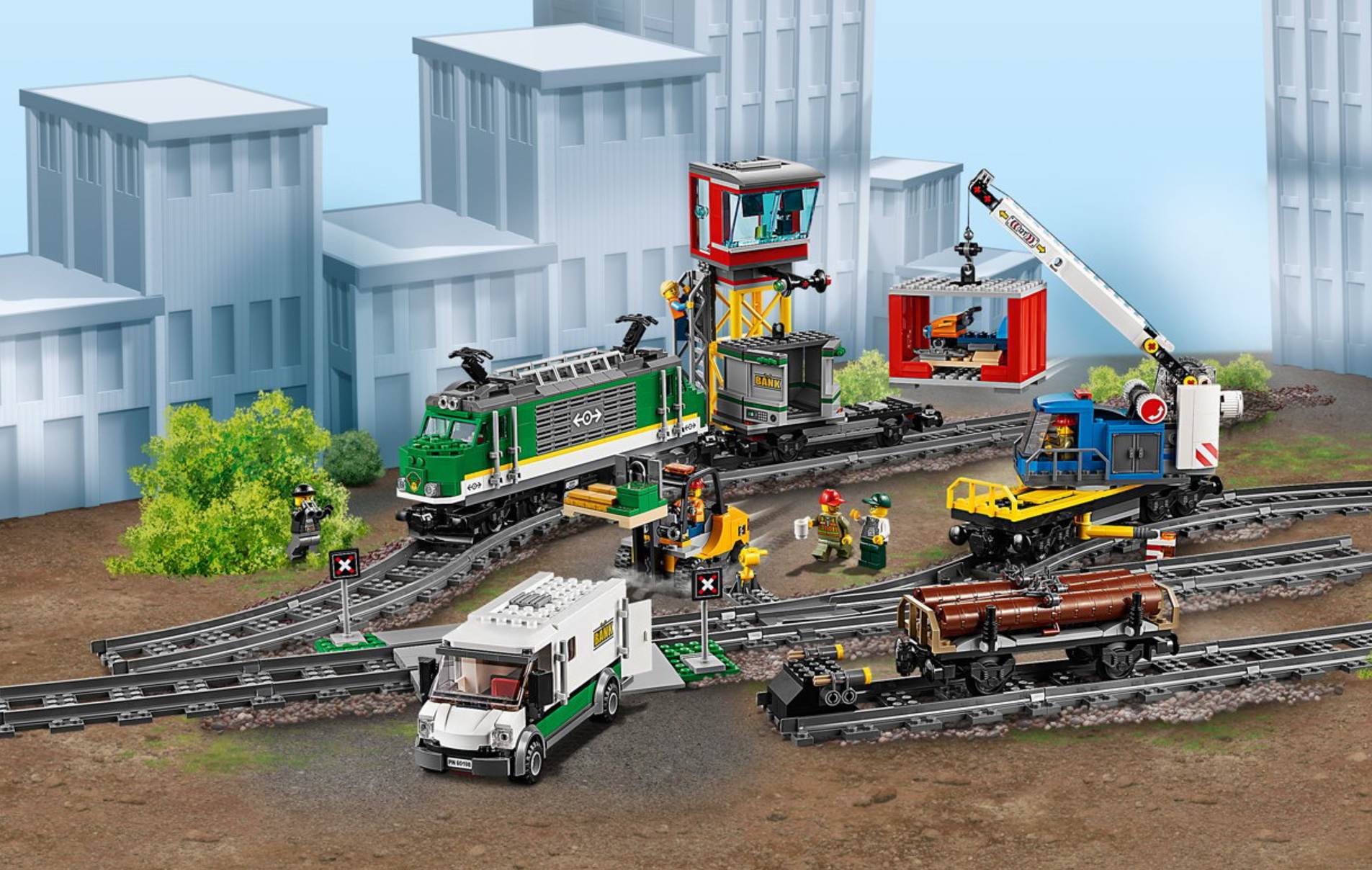 Pociąg towarowy z LEGO City