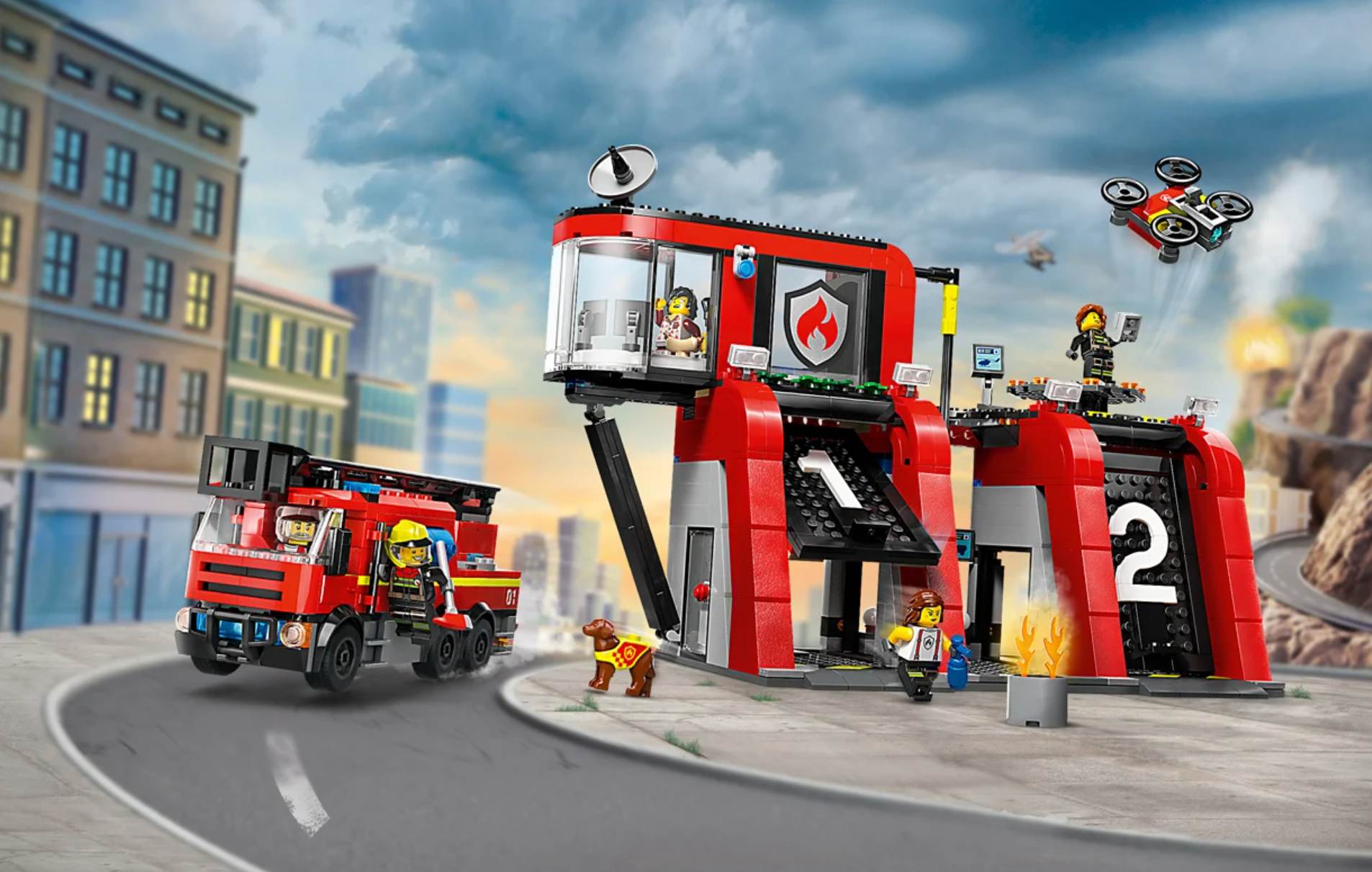 Remiza strażacka LEGO City