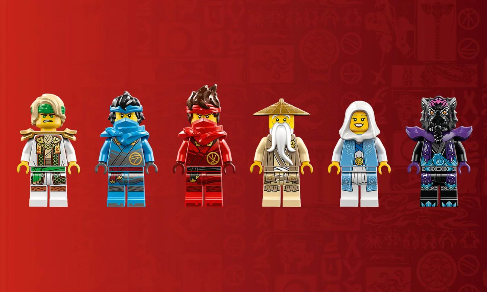 6 minifigurek LEGO Ninjago