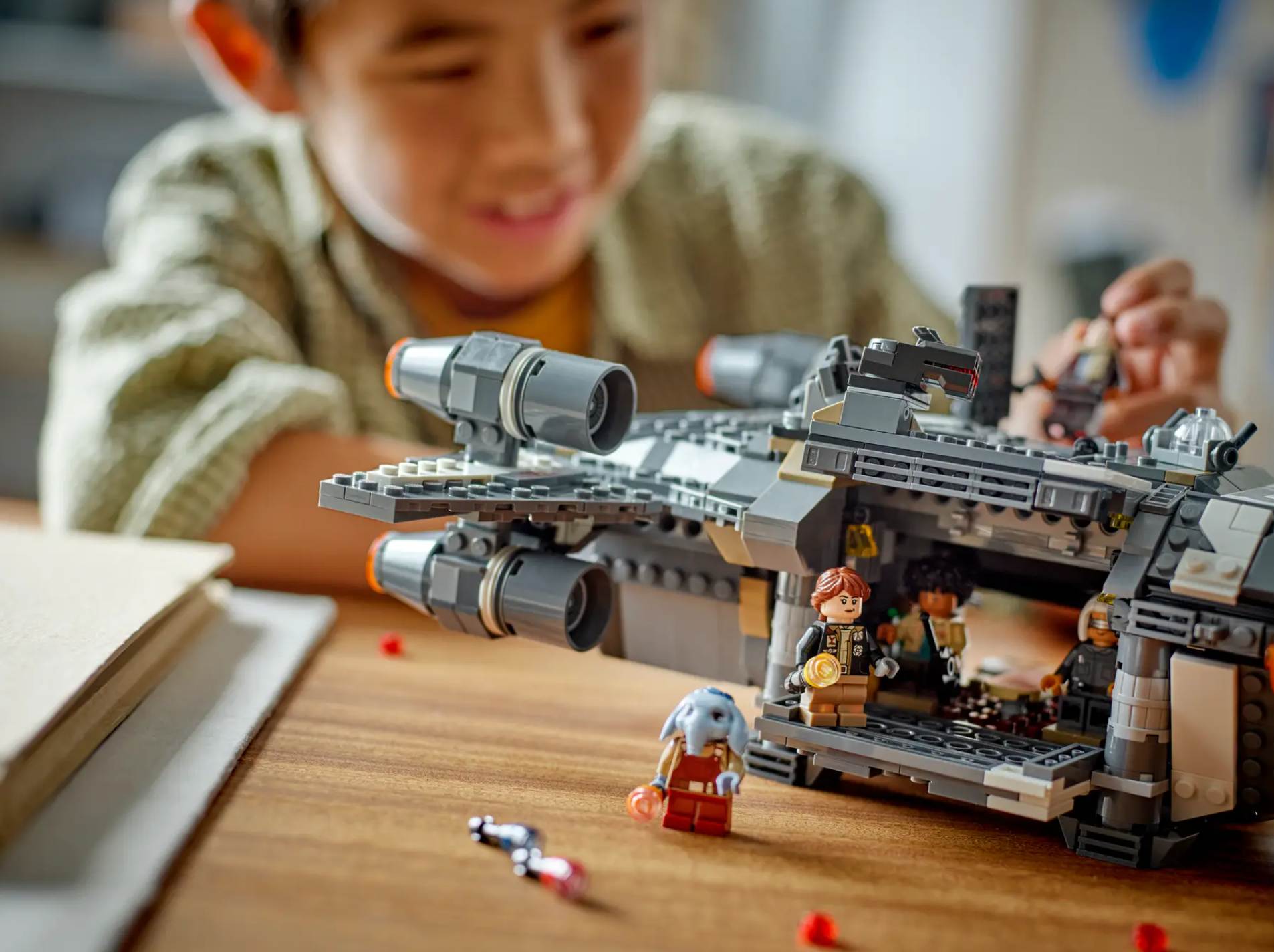 Wnetrze statku LEGO Star Wars