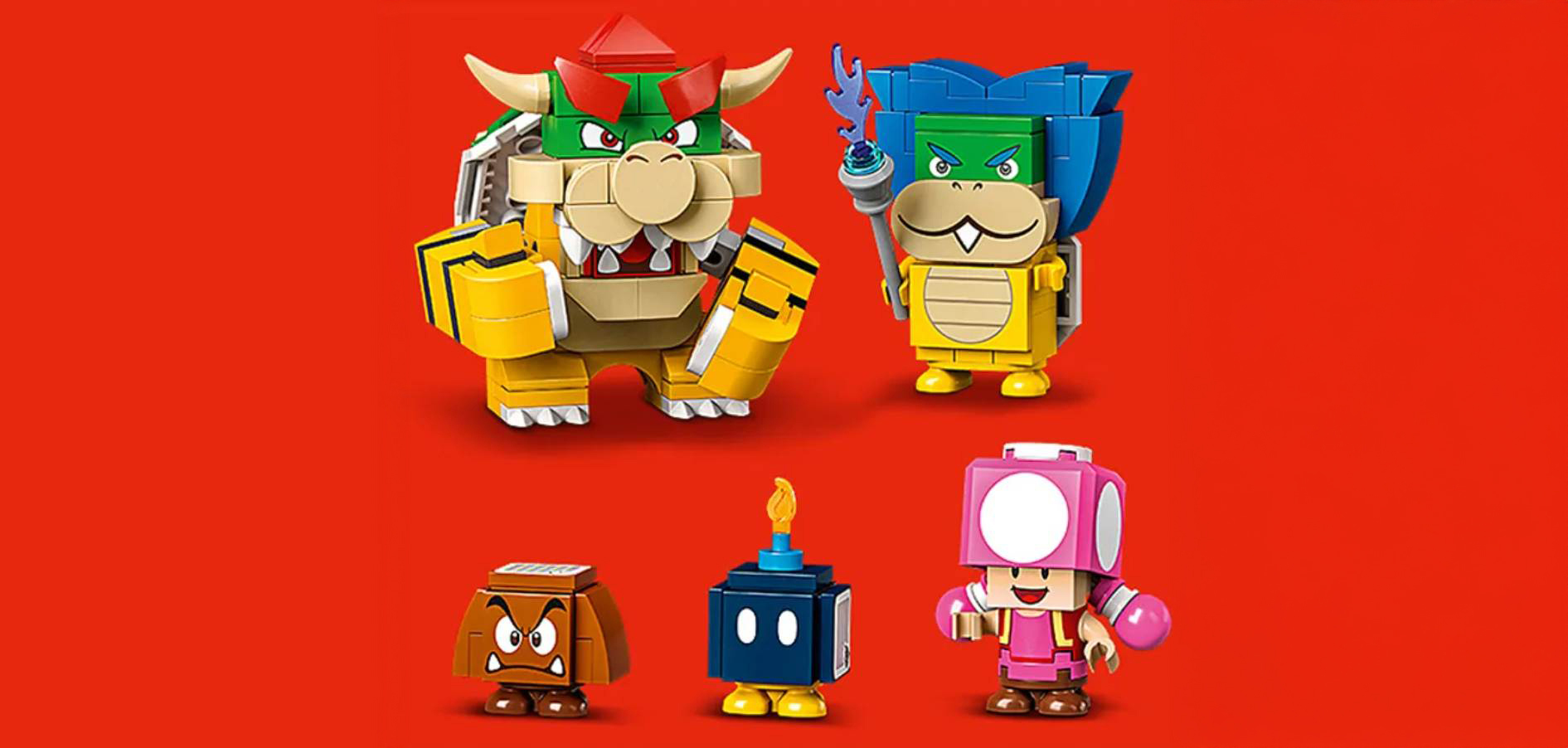 5 figurek z Super Mario LEGO