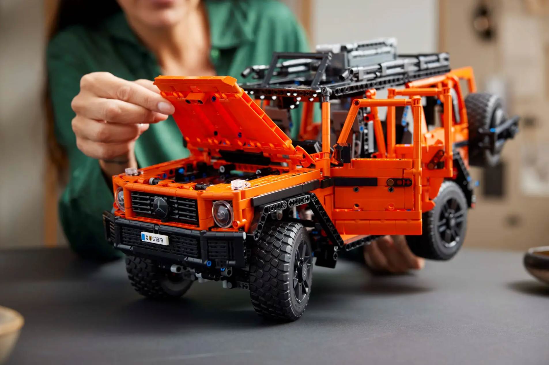 Detale samochodu LEGO