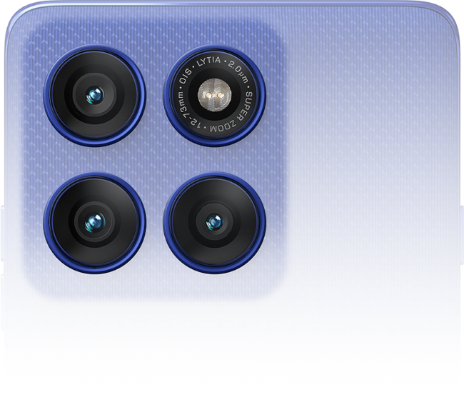 Moto Edge 60 Pro — wszechstronny system aparatów i czujnik światła 3-w-1