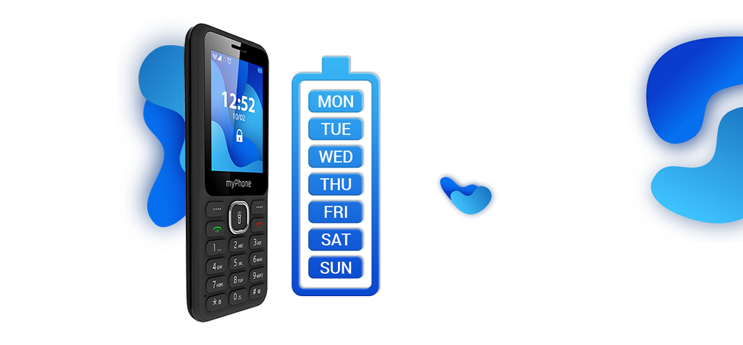 myPhone 6320 - wytrzymała bateria