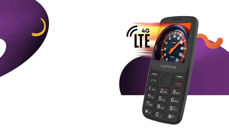 myPhone 6410 LTE - technologia 4G LTE
