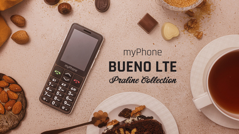 myPhone Bueno LTE - telefon z dużymi klawiszami