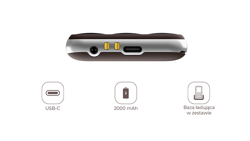 myPhone Bueno LTE - solidna bateria