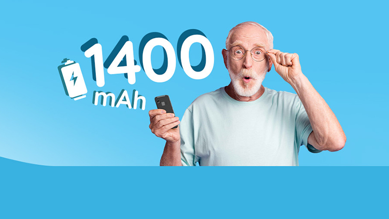 1400mAh
