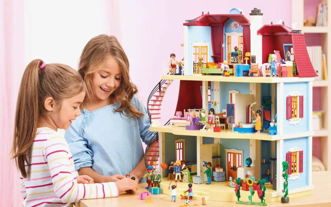 Wnętrze domku Playmobil