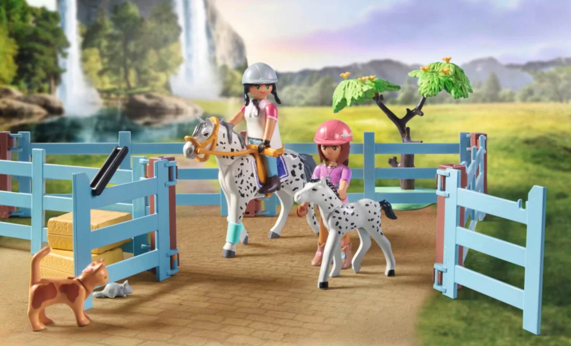 Wnętrze rancza Playmobil