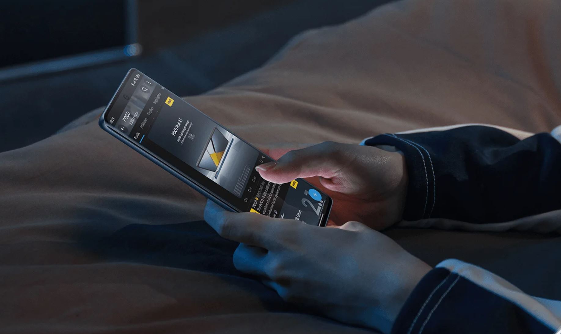 Ochrona wzroku POCO M8