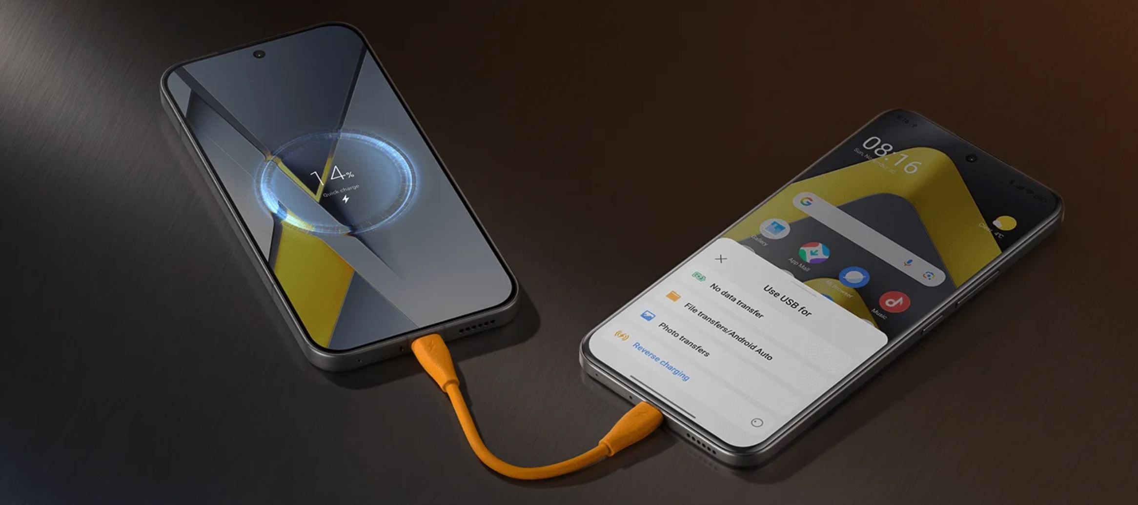 Ładowanie zwrotne 22,5 W