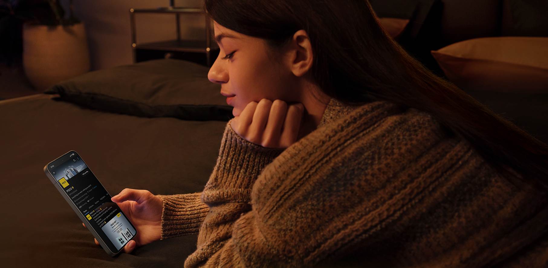 Ściemnianie smartfonu