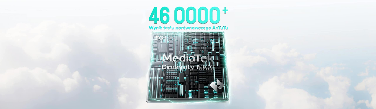 Schemat procesora Dimensity 6300 5G w realme 14T