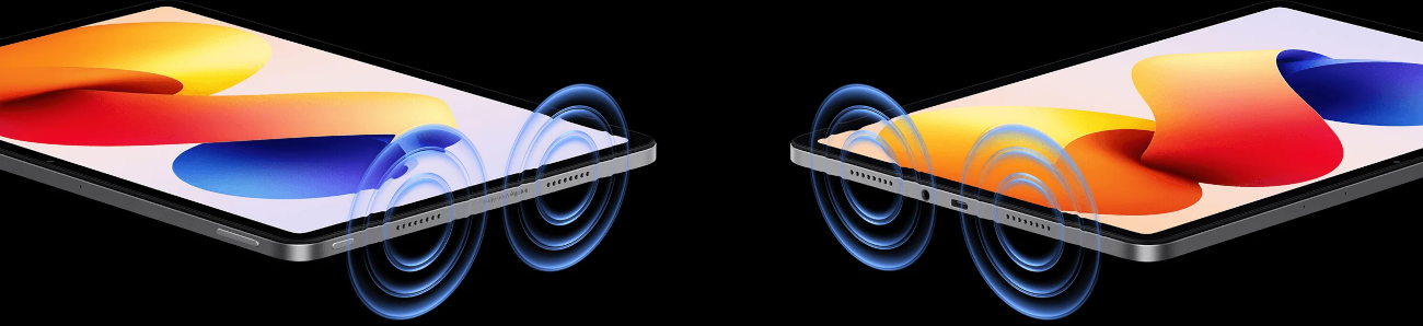 Redmi Pad 2 Pro — cztery głośniki z Dolby Atmos dla realistycznego dźwięku stereo