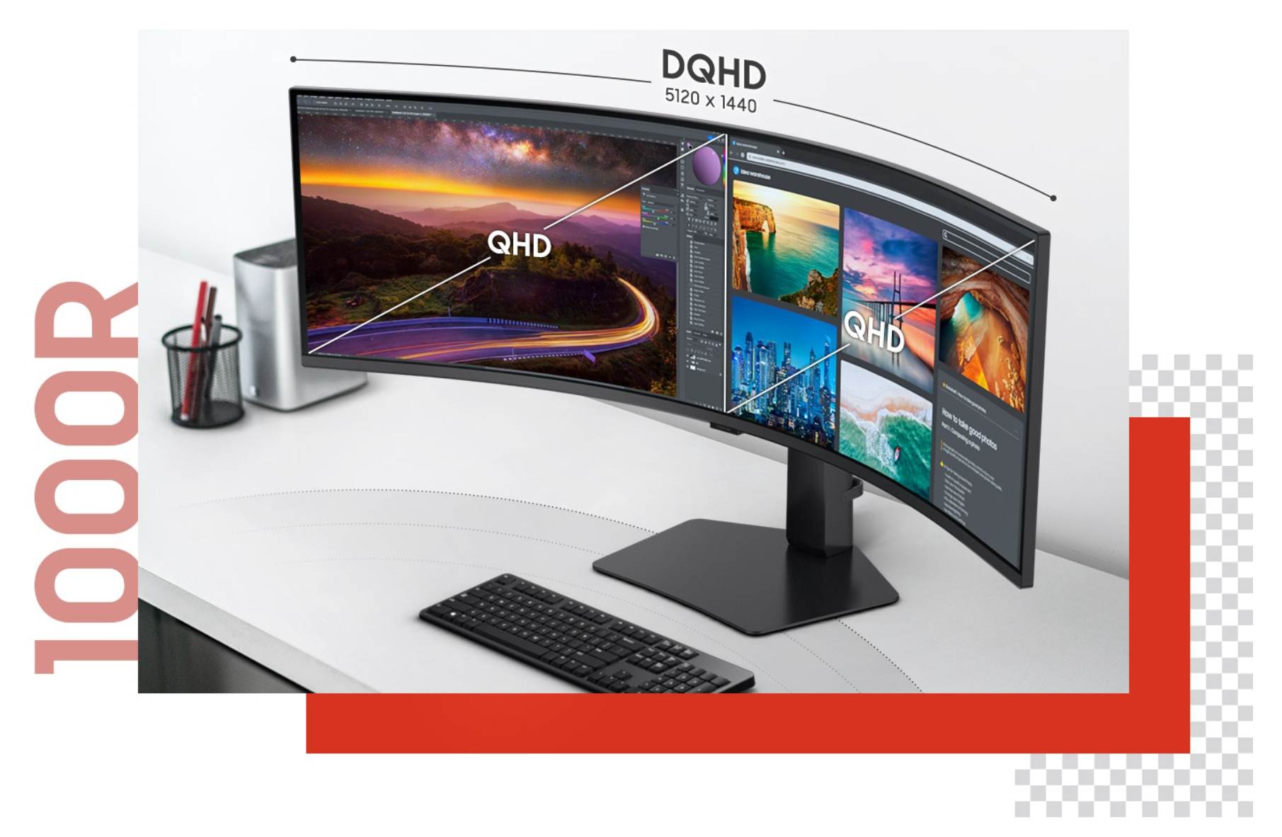 Dual QHD i zakrzywienie 1000R
