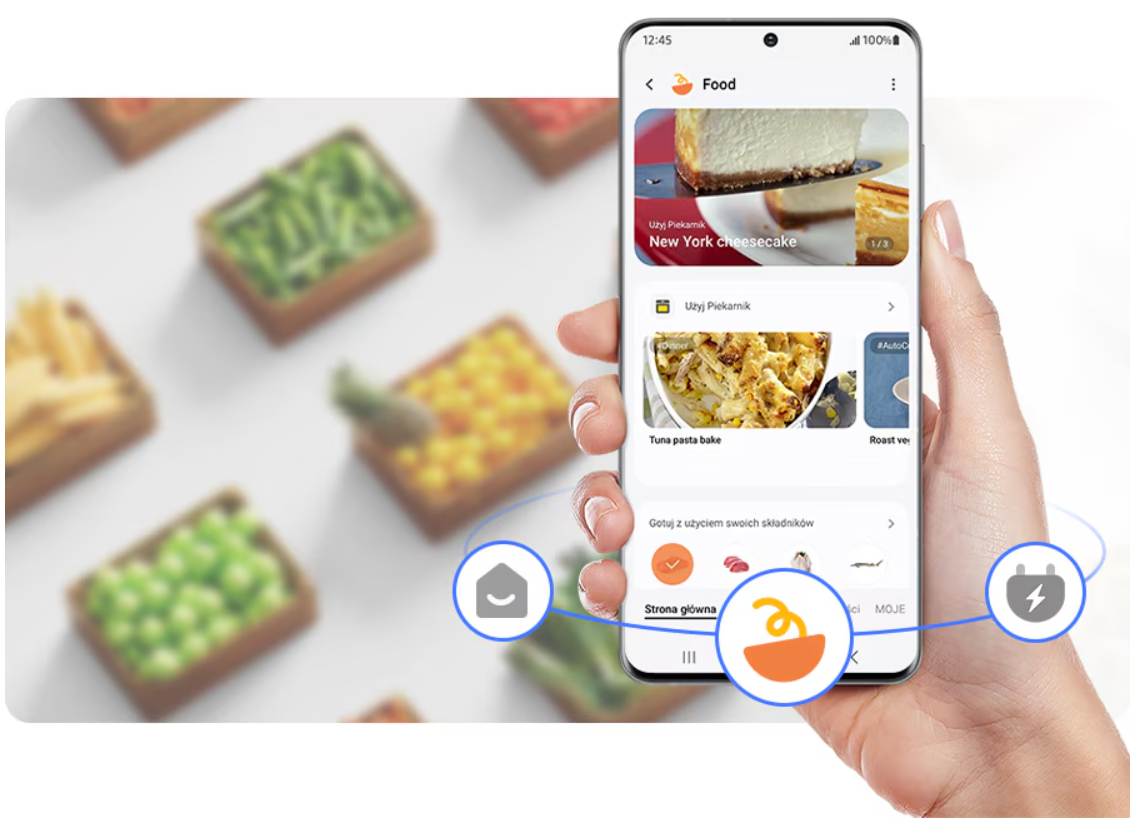 Aplikacja Samsung Food