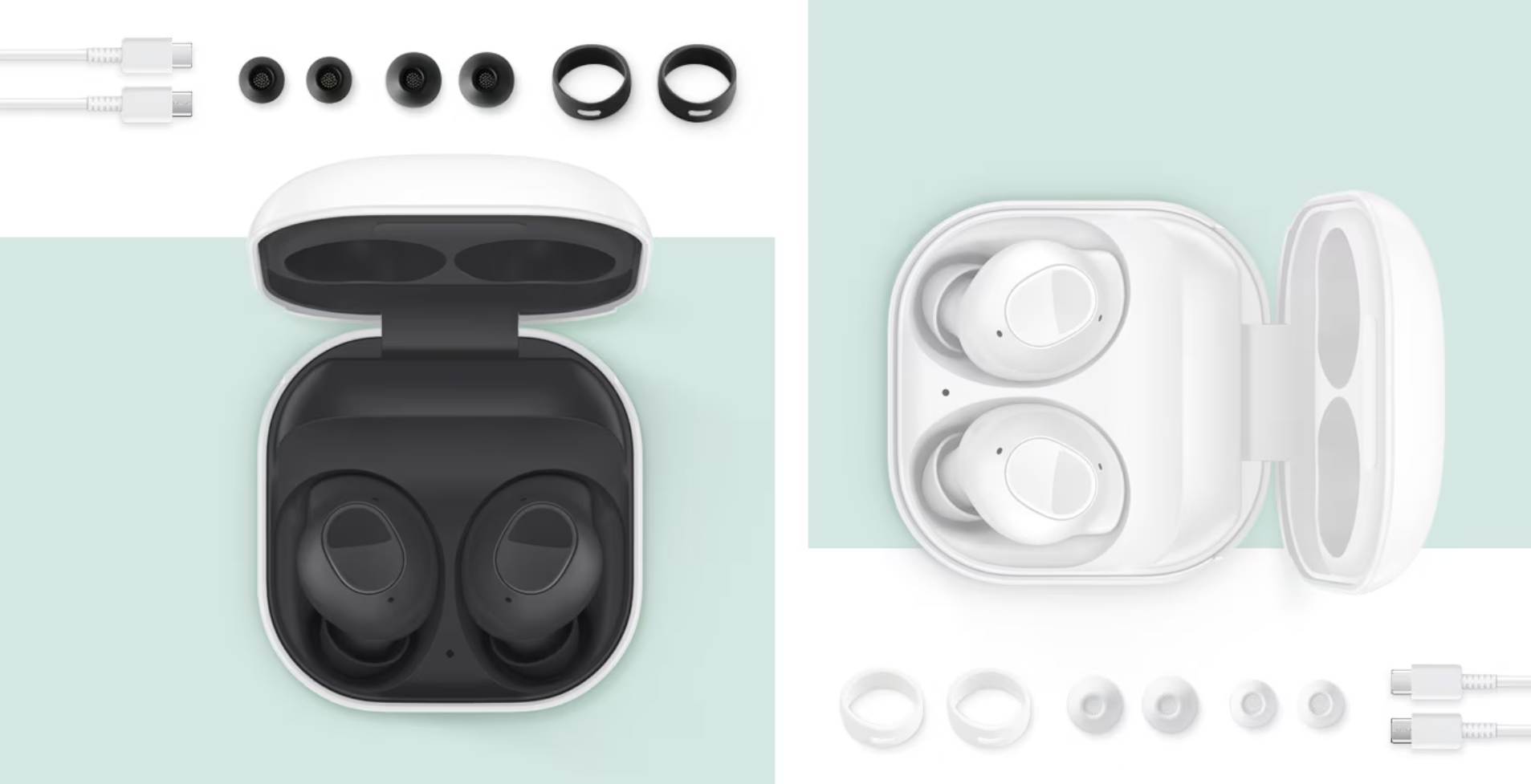 Dwa warianty słuchawek