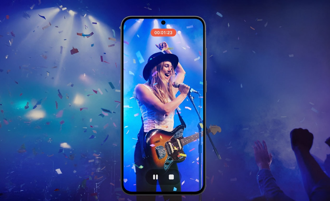 Galaxy S25 FE — nagrywanie w nocy z redukcją szumów i wyraźnymi detalami