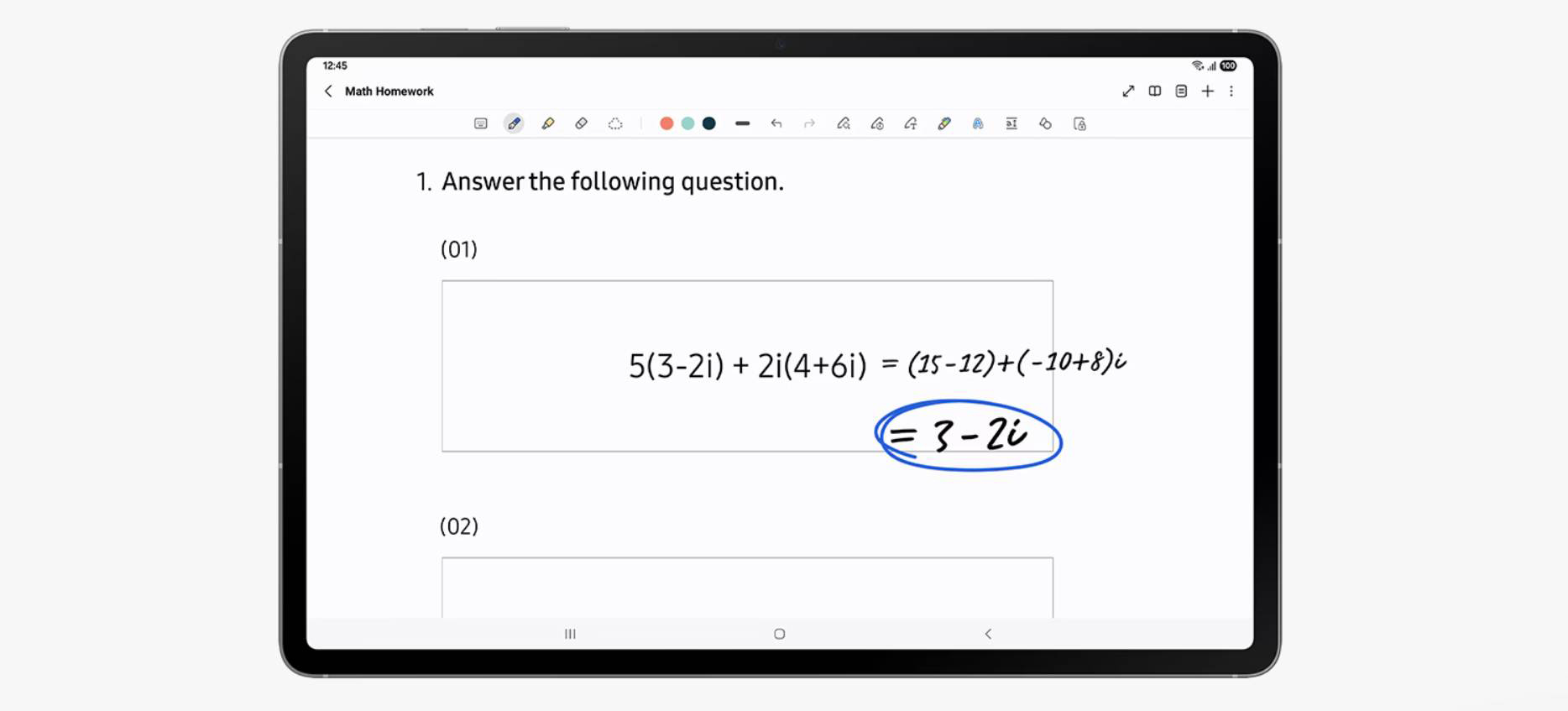 Nauka z tabletem Samsung